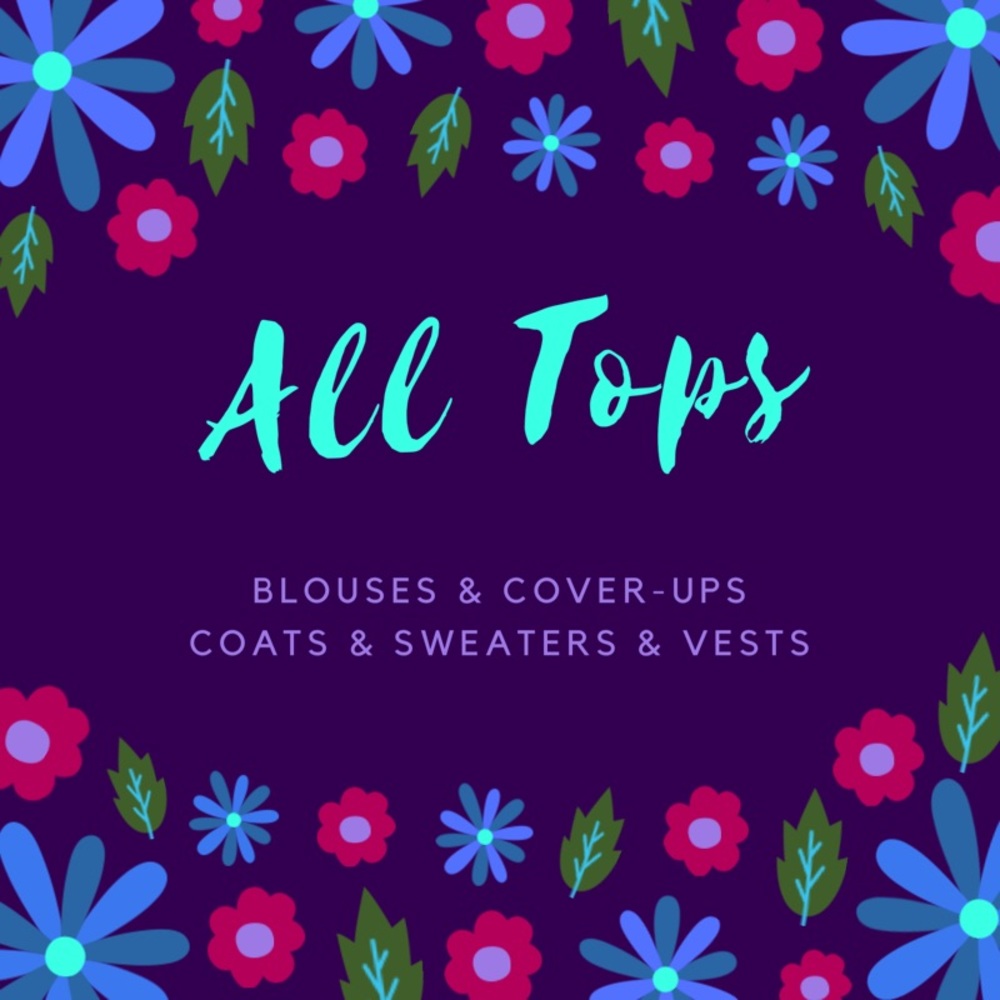 Blouses, Jackets, Sweaters, Vests